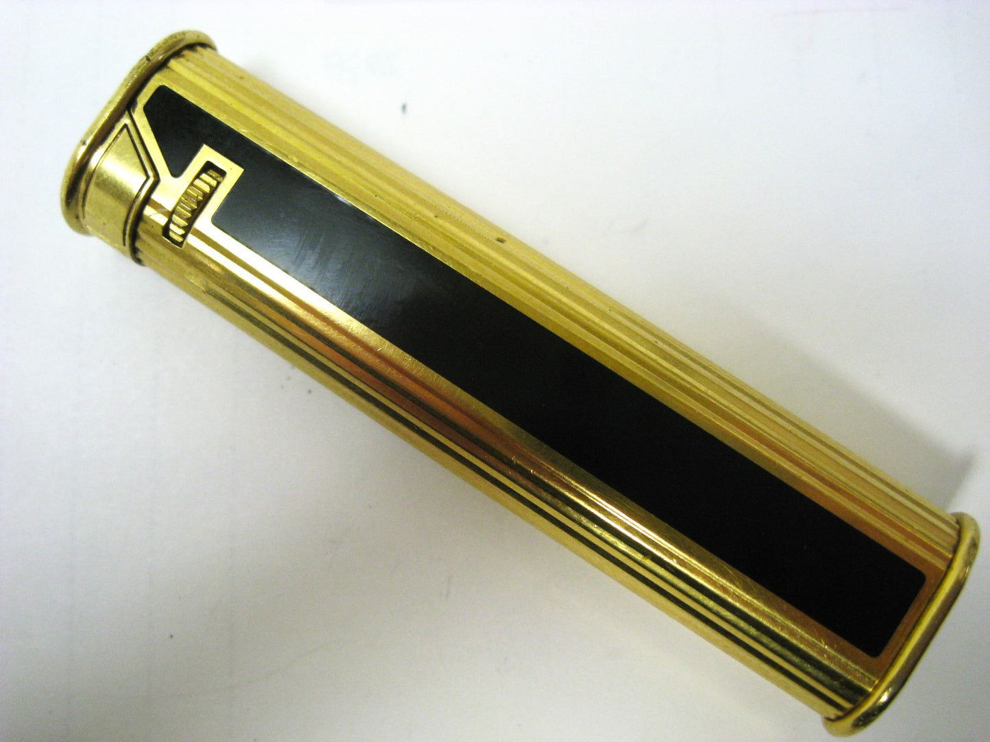 美品 ダンヒル DUNHILL ライター ドレス ゴールド+ブラック 男女兼用
