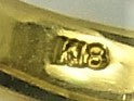 K18 18金 リング 指輪 ルビー 0.39ct ダイヤ 0.16ct