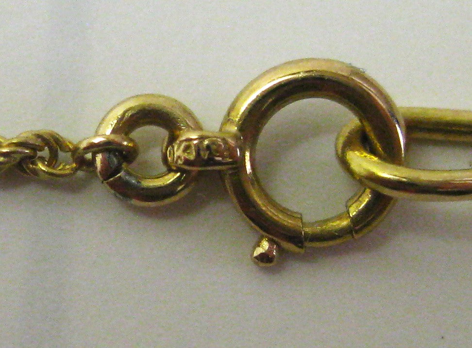 美品 K18 18金 ネックレス ロープ デザイン 39.5cm