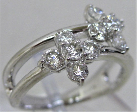Pt900 プラチナ リング 指輪 スウィートテン ダイヤモンド 1.04ct