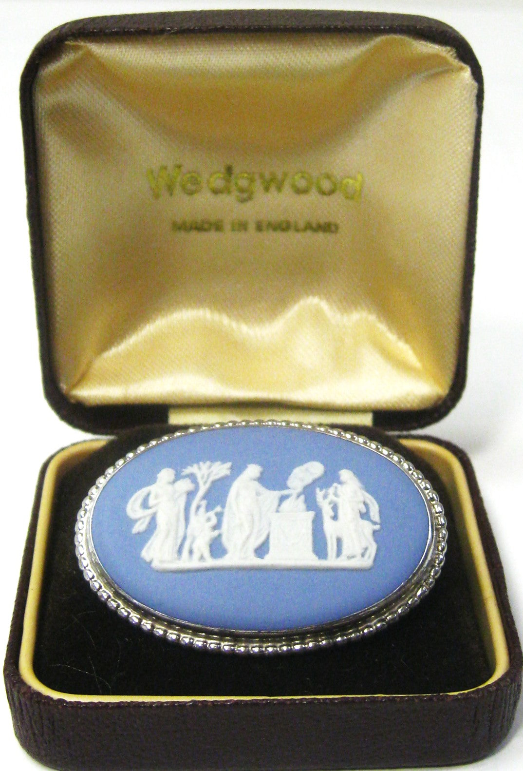美品 イギリス製 ENGLAND ウエッジウッド Wedgwood ブローチ