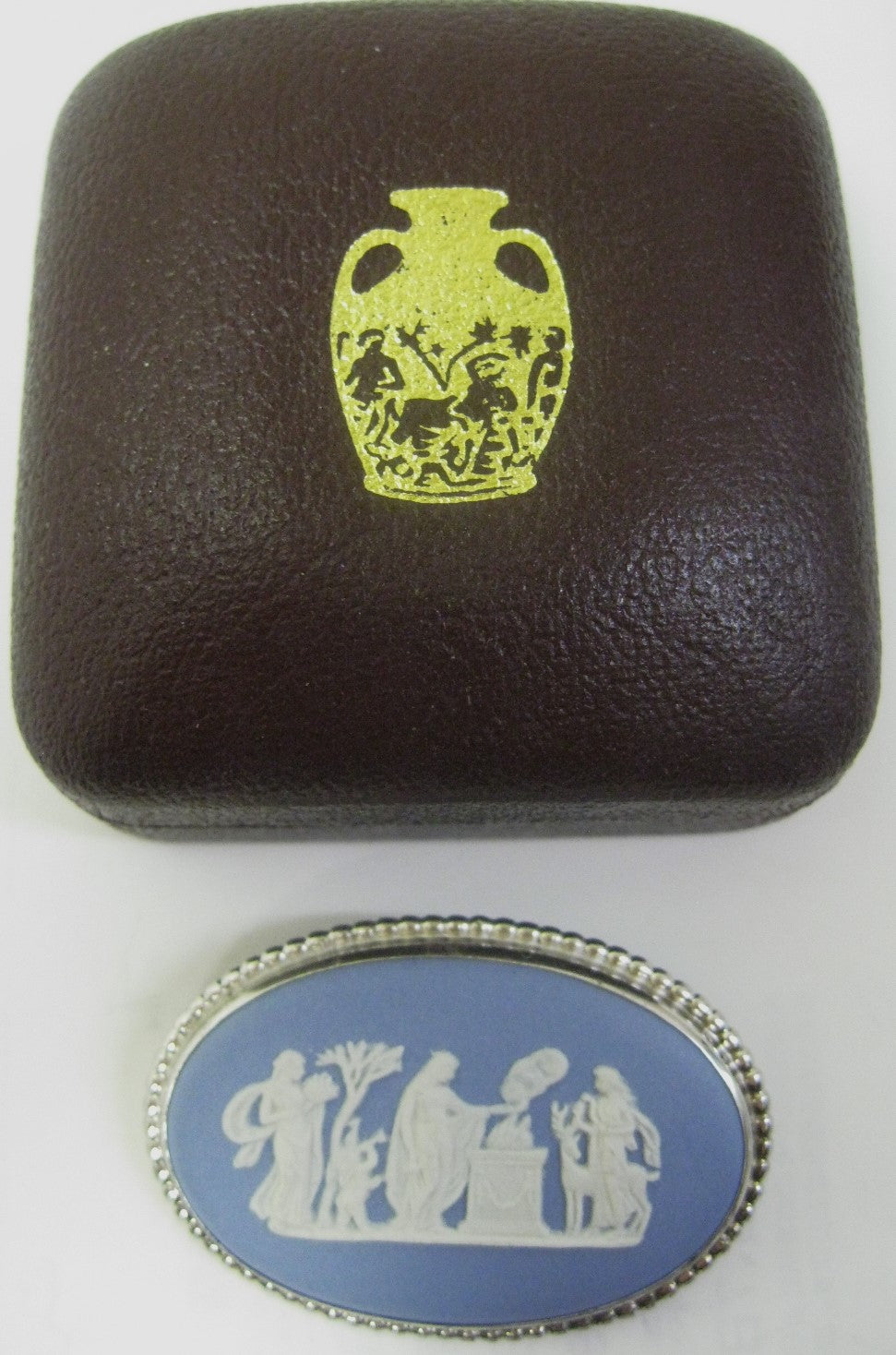 美品 イギリス製 ENGLAND ウエッジウッド Wedgwood ブローチ