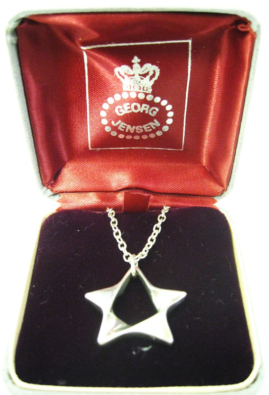 美品シルバー925ジョージジェンセンGEORGJENSENオープン スター プチ