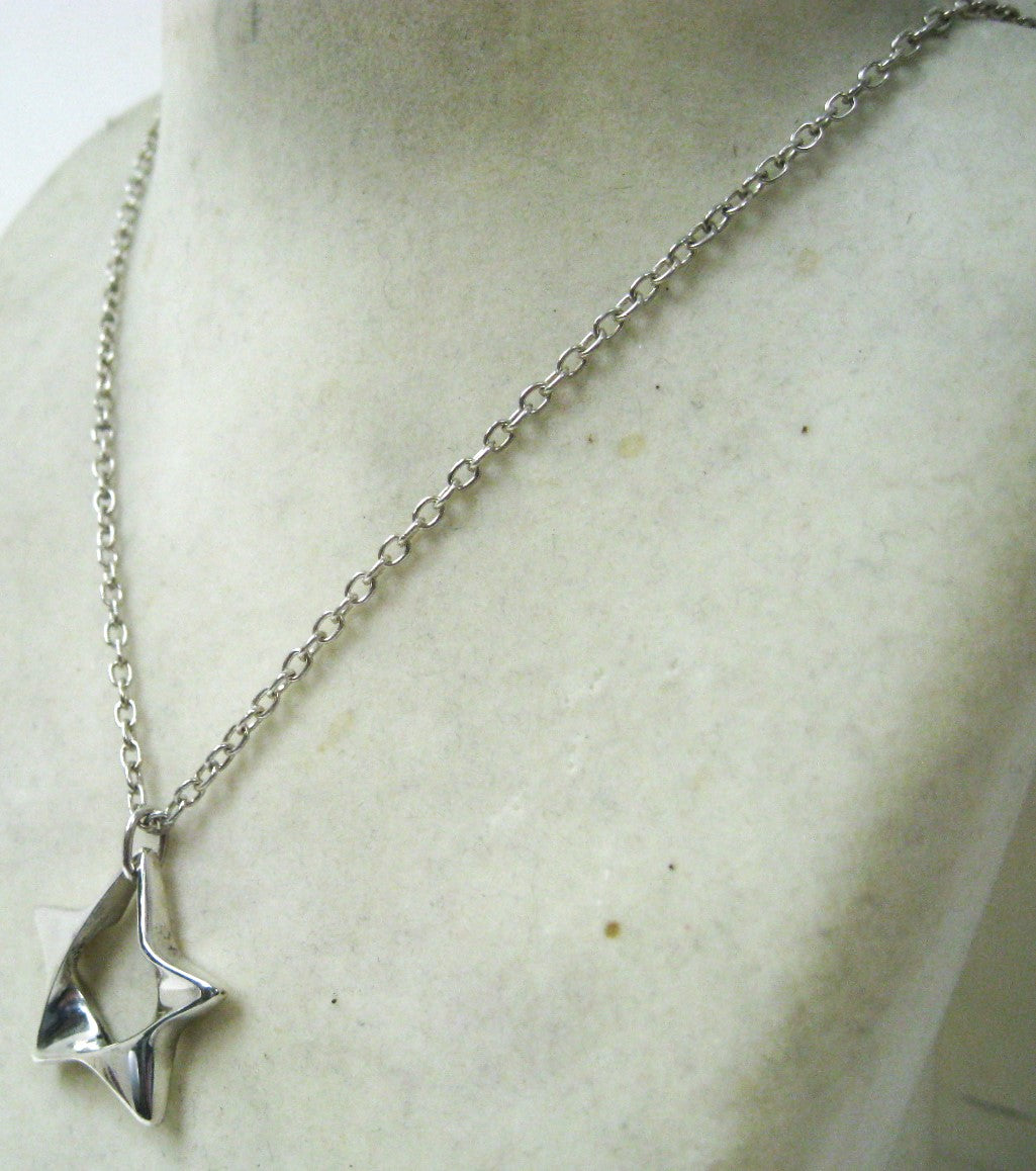美品シルバー925ジョージジェンセンGEORGJENSENオープン スター プチ