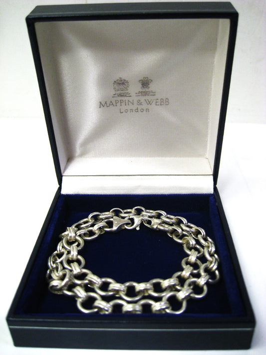 美品シルバー925ネックレス英国王室御用達マッピン ウェブMAPPIN&WEBB